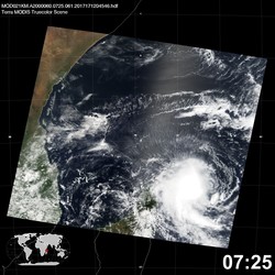 Level 1B Image at: 0725 UTC