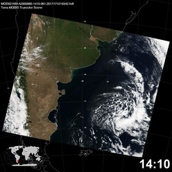 Level 1B Image at: 1410 UTC