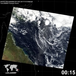 Level 1B Image at: 0015 UTC