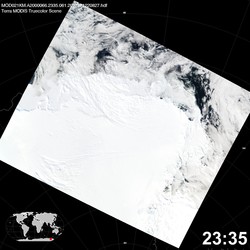 Level 1B Image at: 2335 UTC