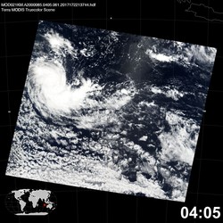 Level 1B Image at: 0405 UTC