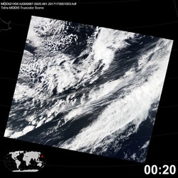 Level 1B Image at: 0020 UTC