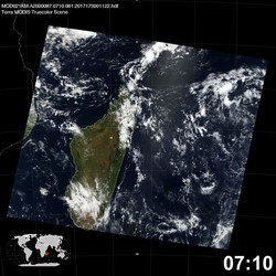 Level 1B Image at: 0710 UTC