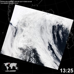 Level 1B Image at: 1325 UTC