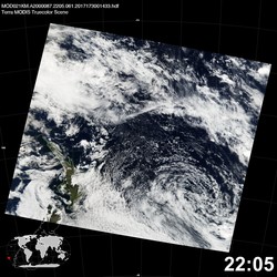 Level 1B Image at: 2205 UTC