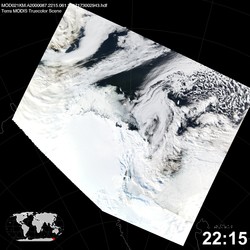 Level 1B Image at: 2215 UTC