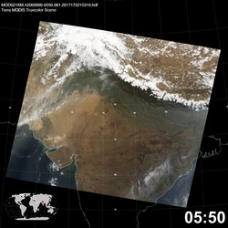 Level 1B Image at: 0550 UTC