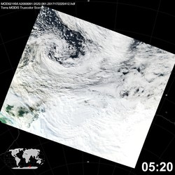 Level 1B Image at: 0520 UTC