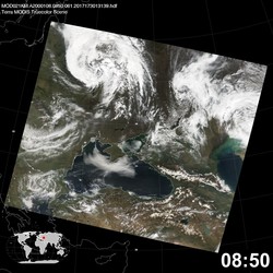 Level 1B Image at: 0850 UTC