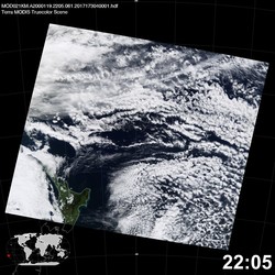 Level 1B Image at: 2205 UTC