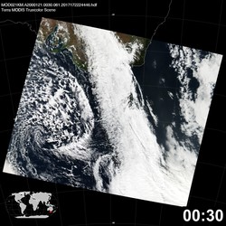 Level 1B Image at: 0030 UTC