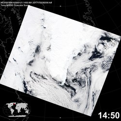 Level 1B Image at: 1450 UTC