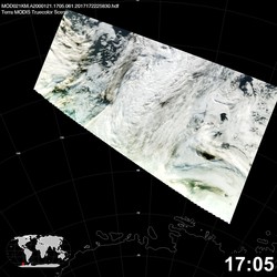 Level 1B Image at: 1705 UTC