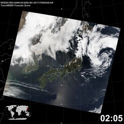 Level 1B Image at: 0205 UTC