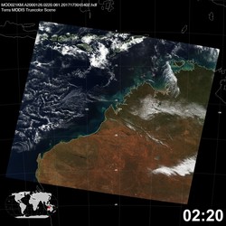 Level 1B Image at: 0220 UTC