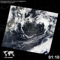 Level 1B Image at: 0110 UTC