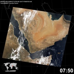 Level 1B Image at: 0750 UTC