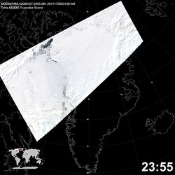 Level 1B Image at: 2355 UTC