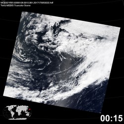 Level 1B Image at: 0015 UTC