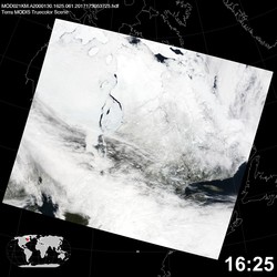 Level 1B Image at: 1625 UTC