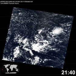 Level 1B Image at: 2140 UTC