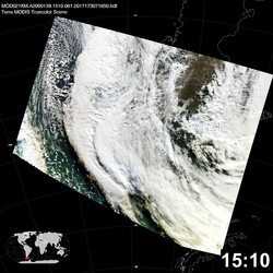 Level 1B Image at: 1510 UTC