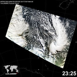 Level 1B Image at: 2325 UTC