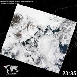 Level 1B Image at: 2335 UTC