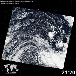 Level 1B Image at: 2120 UTC