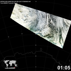 Level 1B Image at: 0105 UTC