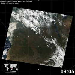 Level 1B Image at: 0905 UTC