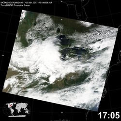 Level 1B Image at: 1705 UTC