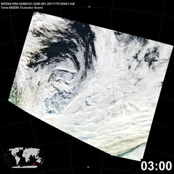 Level 1B Image at: 0300 UTC