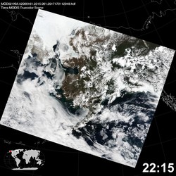 Level 1B Image at: 2215 UTC