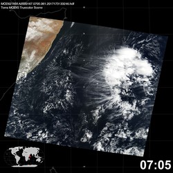 Level 1B Image at: 0705 UTC