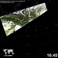 Level 1B Image at: 1645 UTC