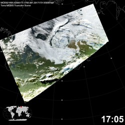 Level 1B Image at: 1705 UTC