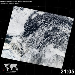 Level 1B Image at: 2105 UTC