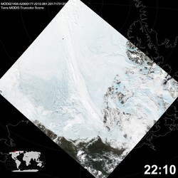 Level 1B Image at: 2210 UTC