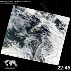 Level 1B Image at: 2245 UTC