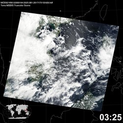 Level 1B Image at: 0325 UTC