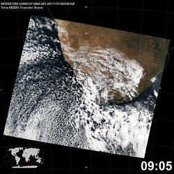 Level 1B Image at: 0905 UTC