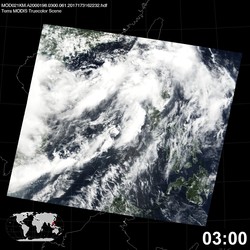 Level 1B Image at: 0300 UTC