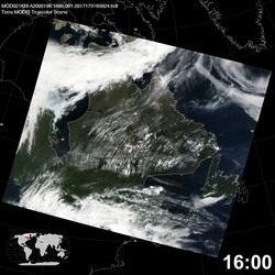 Level 1B Image at: 1600 UTC