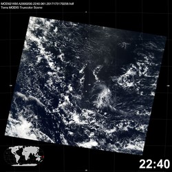 Level 1B Image at: 2240 UTC