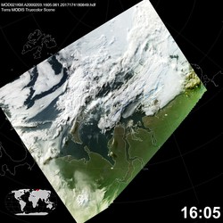 Level 1B Image at: 1605 UTC