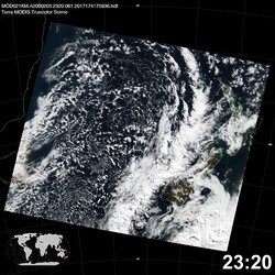 Level 1B Image at: 2320 UTC