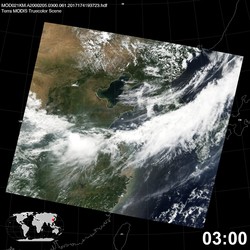 Level 1B Image at: 0300 UTC