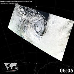 Level 1B Image at: 0505 UTC