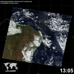 Level 1B Image at: 1305 UTC